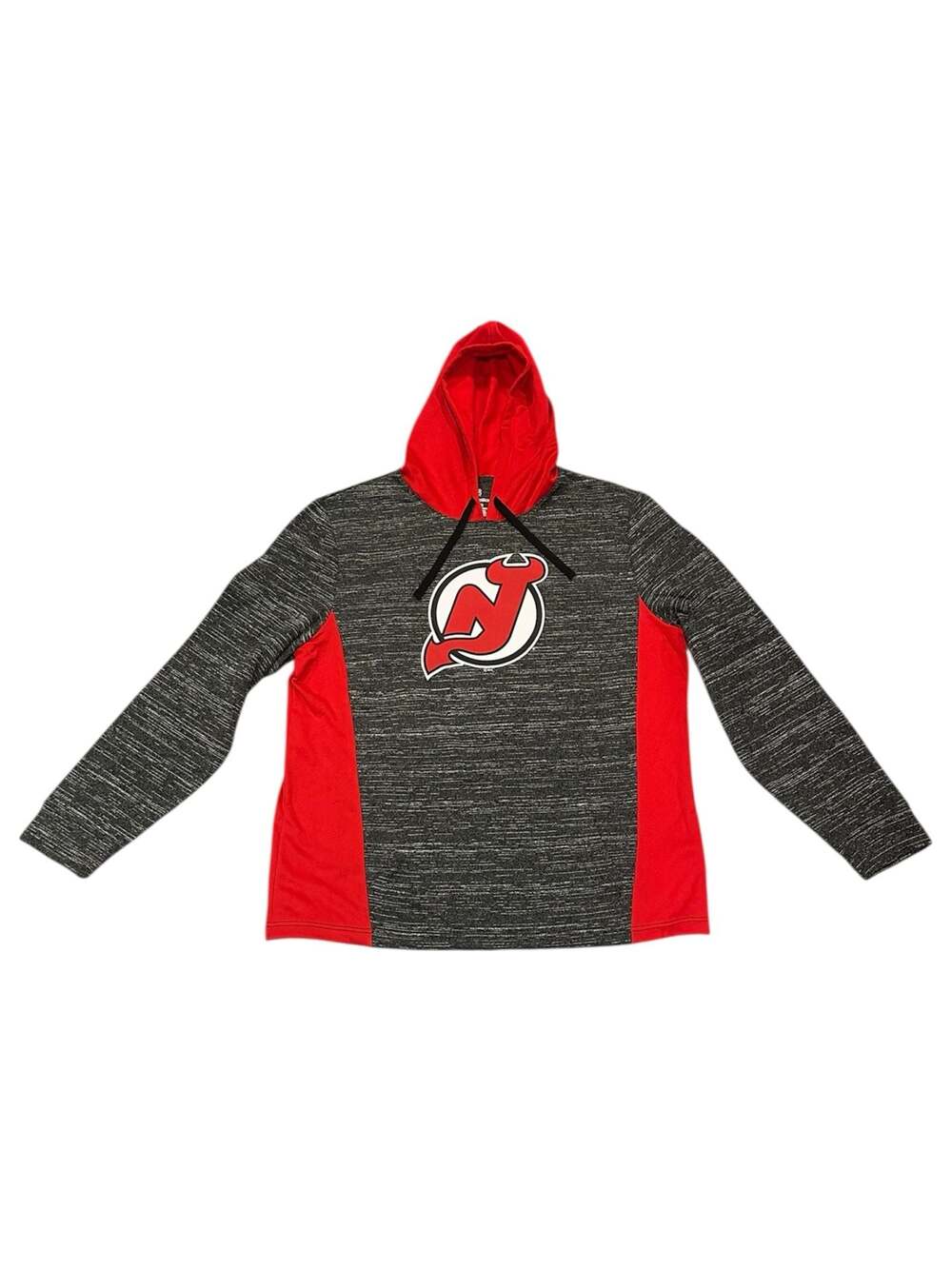 Fanatics Men's New Jersey Devils Instant Replay Space-Dye Pullover Hoodie